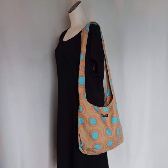 Marimekko  "Petrooli" Canvas Hobo Bag Purse - Picture 2 of 7